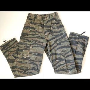 Camo cargo pants